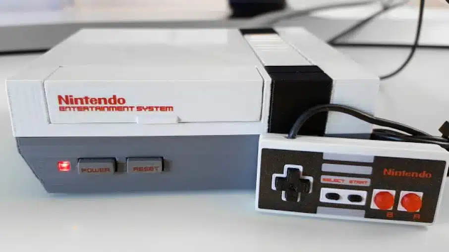 3D Printed Nintendo NES