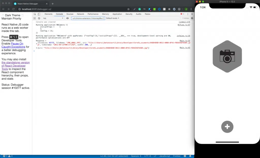 react native camera7