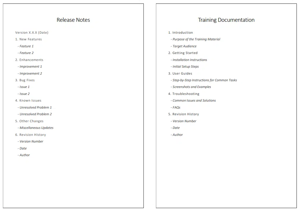 Technical Documentation in Software Development