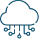 Cloud Infrastructure Icon - USD