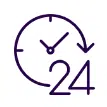 24/7 Accessible Call Center icon - USD