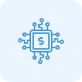 Fintech Industry icon - Custom Software Development - USD