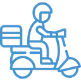 Food Delivery Mobile App Development icon - USD