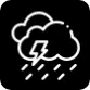 Traffic and weather alerts icon - USD