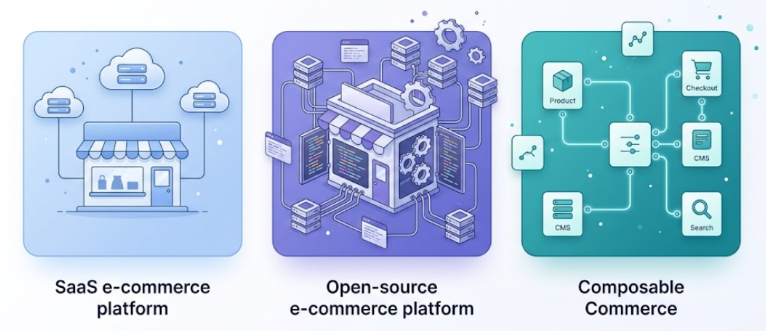 Types of e-commerce platforms