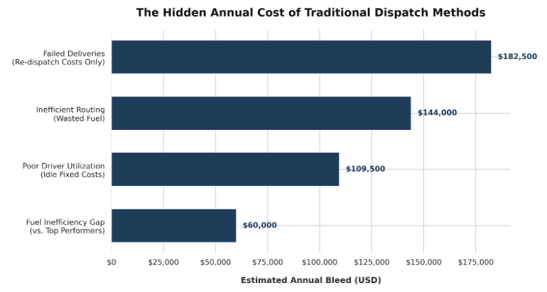 15 Dispatch Software Features Every Modern Fleet Needs in 2026 2 cost comparison of the traditional dispatch methods